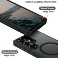 thumbnail image 6 of DOMAVER Samsung Galaxy S25 Ultra Case 6.9 Inch, MagSafe Compatible Matte Translucent Cover, Slim Shockproof Protective - Black, 6 of 10
