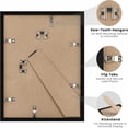 thumbnail image 2 of Behome Diploma Frame Set of 6, Black Certificate Frame, Display Pictures 5.9 x 7.8 with Mat or 7.3 x 9.8 Without Mat, for Wall and Tabletop, 2 of 8
