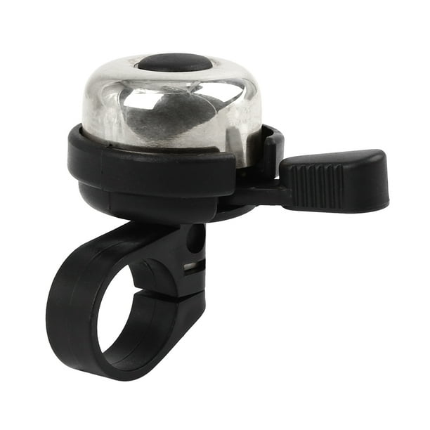Campana de bicicleta Unique Bargains Timbre de Latón Tono plata 21-23mm