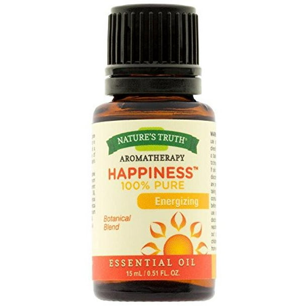 Nature's Truth Aromatherapy Happiness Pure Essential Oil 0.51 Oz