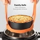 thumbnail image 3 of Rejilla de vapor para huevos Yuarrent 2 uds. de silicona naranja, 3 of 6