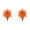 Orange-2Pcs, variant on Artificial Topiary Trees with Ground Spike, Fall Boxwood Garden Stake, UV Resistant Shrubs in Orange & Green for Thanksgiving Harvest Porch Decor