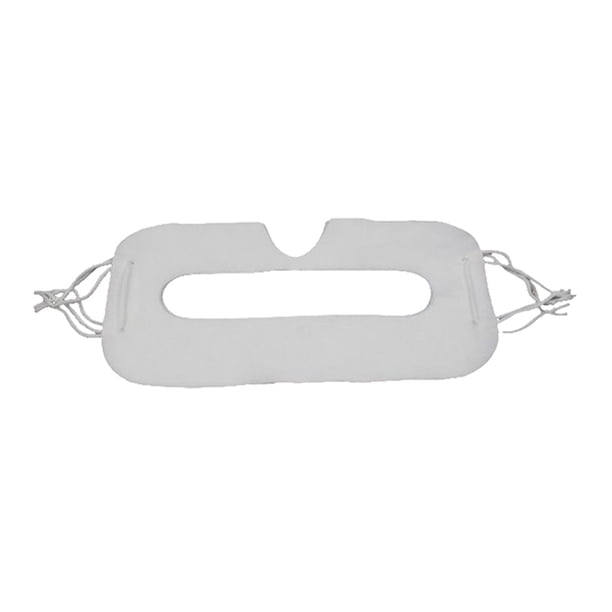 Tholdsy Parche de ojo Spunlace VR de 100 Uds., transpirable, de un solo uso, reemplazo de accesorios de pieza ciega amigable con la piel, reemplazo para Electrónica Blanco