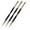 D, variant on FSTDelivery 3 Pcs Nail Art Brushes Set, Nail Enhancement Products, Gel Polish Acrylic Nail Brush, Small Waist, Golden Head, Double Head, Wire Drawing Pen, Phototherapy Pen, Painting Pen, Dyeing Pen