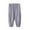 Grey, variant on FINALGANG Summer Trousers For Boy Solid Color Anti-Mosquito Lantern Pants Quick Drying Ankle Length Ankle-Tied Sweatpants For 3-13 Years Bottom Relaxed Fit Soft Daily Wear