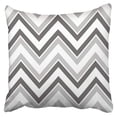 thumbnail image 1 of BSDHOME Élégant Chic Rétro Mod Gris Zigzag Rayures Motif Taie d'oreiller Housse de Coussin 50,8 x 50,8 cm, 1 of 1