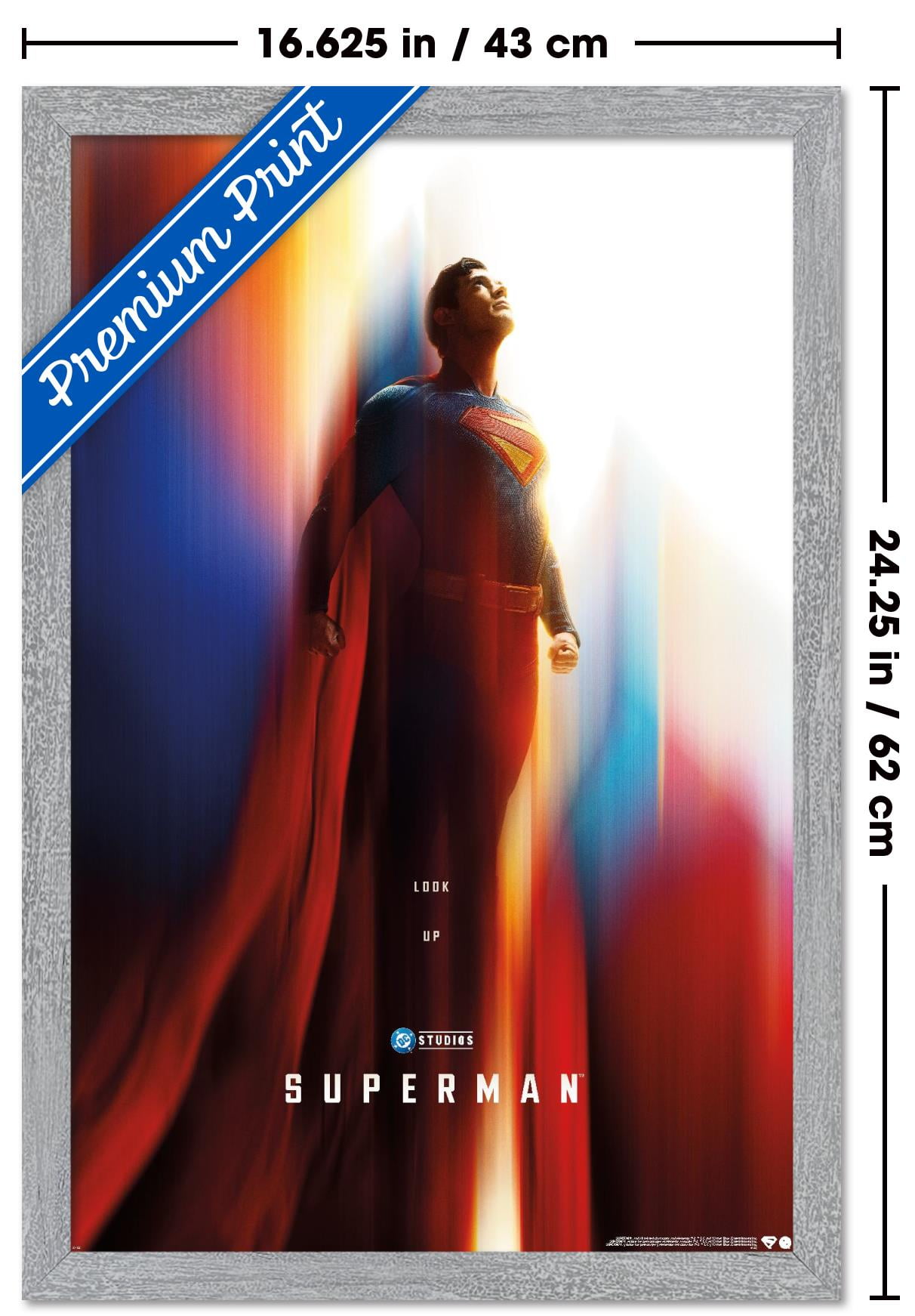 DC Studios Superman (2025) - Superman Teaser One Sheet Wall Poster