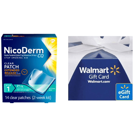 Nicoderm 14ct Patch Step 1 with FREE $15 eGift Card
