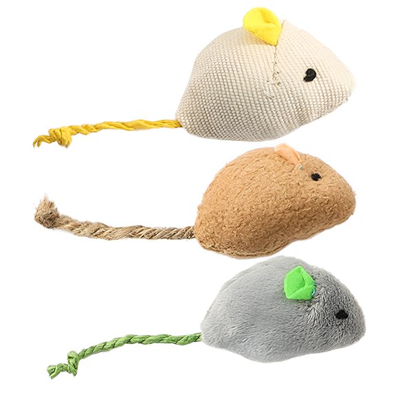 BESTSKY 3Pcs Interactive Cat Toy,Catnip Powder Infusion Cat Toys Interactive,Attracts and Keeps Cats Interested Remote Control Cat Toy,Style1