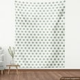 thumbnail image 4 of Modern Sofa Upholstery Fabric by the Yard, Geometrical Theme Abstract Hexagonal Motifs Along Small Rhombus Shapes, Decorative Fabric for DIY and Home Accents, Pale Teal Khaki White by Ambesonne, 4 of 5