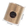 thumbnail image 2 of UPOUART 4Ud Accesorios Para Cable De Y Para Motocicleta Con Material Metálico Dorado, 2 of 6
