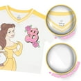 thumbnail image 2 of Disney Princess Belle Girls' 2-Piece Set, Short Sleeve Graphic T-Shirt & Skort for Kids, Sizes 3T-16, 2 of 7