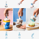 thumbnail image 2 of Cuchara para helado: cuchara de acero inoxidable para hacer helado casero, 2 of 7