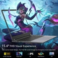 thumbnail image 4 of 15.6" Touchscreen Laptop,512GB SSD 16GB RAM,Windows 11 Pro,360° Foldable 2 in 1 NoteBook Computer,AMD Ryzen R3 3200U(Up to 3.5 GHz),Office 365,Blacklit Keyboard,FHD Display, 4 of 9