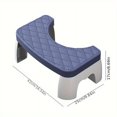 thumbnail image 4 of Waterproof Squatty Potty For Adults - Ergonomic Toilet Foot Stool, Non-Electric Bathroom Ottoman, 4 of 10