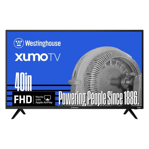 Westinghouse 40" Smart TV, 1080p FHD Xumo TV with Voice Remote, Wifi, Bluetooth, Dolby Sound