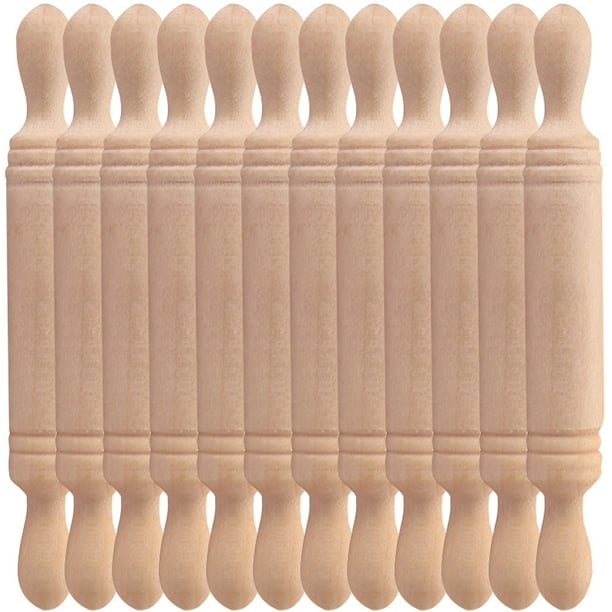 12 piezas mini rodillo de rodillo mini pasador de rodillo de la casa