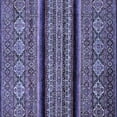 thumbnail image 1 of Ahgly Company Machine Washable Indoor Square Abstract Blue Modern Area Rugs, 3' Square, 1 of 4