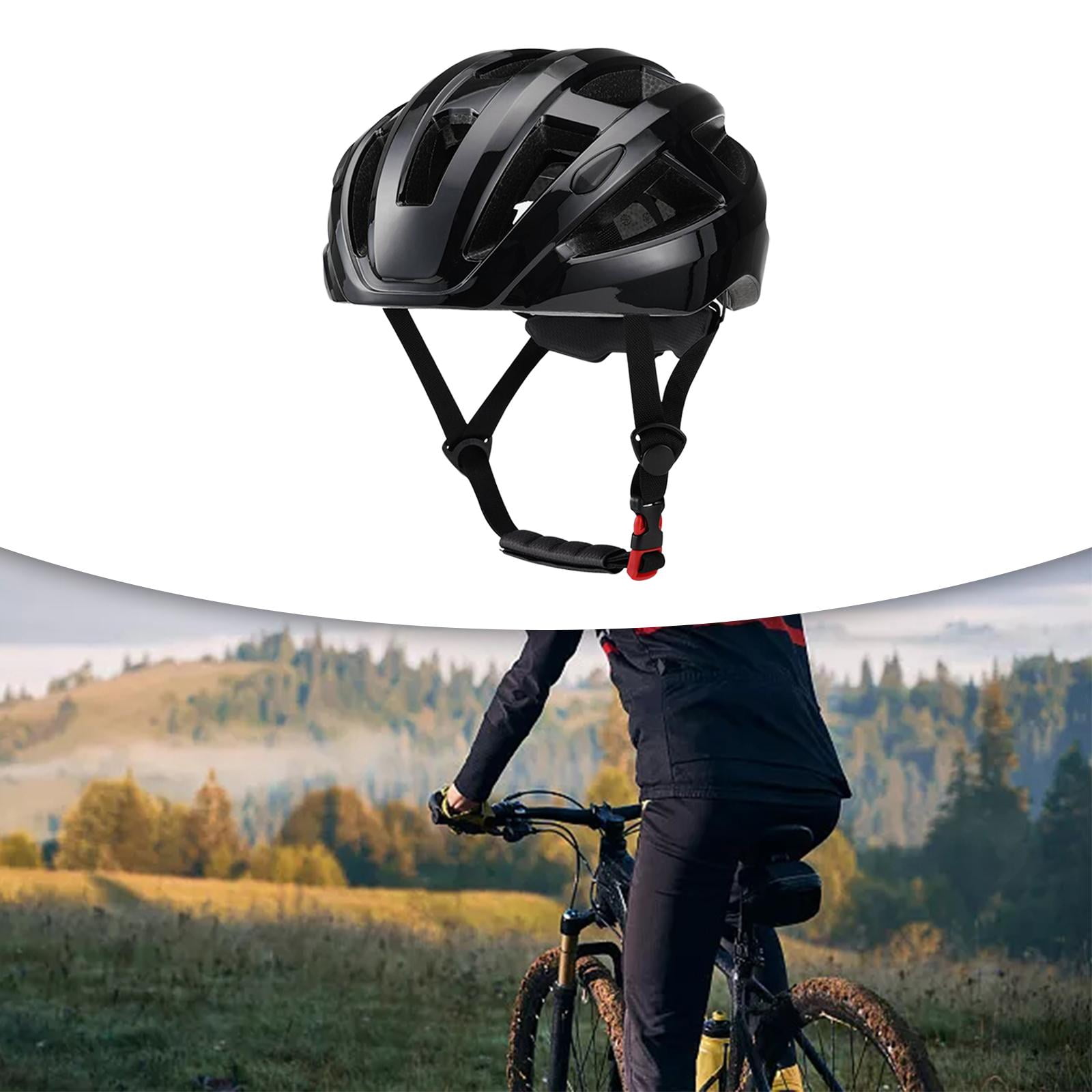 DimyFew Bike Helmet Modern Bicycle Helmet for Road Mountain Bike Bicycling Commuting Black