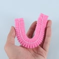 thumbnail image 2 of FELTECHELECTR 100 unidades de cofias desechables para el cabello, no tejidas, para uso médico, para hornear, maquillaje (rosa), 2 of 7