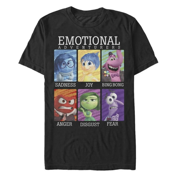 Men's Inside Out Emotional Adventurers  Graphic T-Shirt