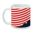 thumbnail image 3 of We Will Overcome USA Soldiers First Responders Police Firefighter America White Mug, 3 of 4
