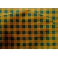 thumbnail image 4 of oneOone Cotton Silk Fabric Gingham Check Print Fabric BTY 42 Inch Wide, 4 of 4
