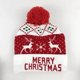 thumbnail image 1 of ¡Nuevo estilo! Sombrero de Navidad LED, gorro iluminado, cálido, 48 patrones, suéter de muñeco de nieve de Año Nuevo, decoraciones navideñas, 1 of 4