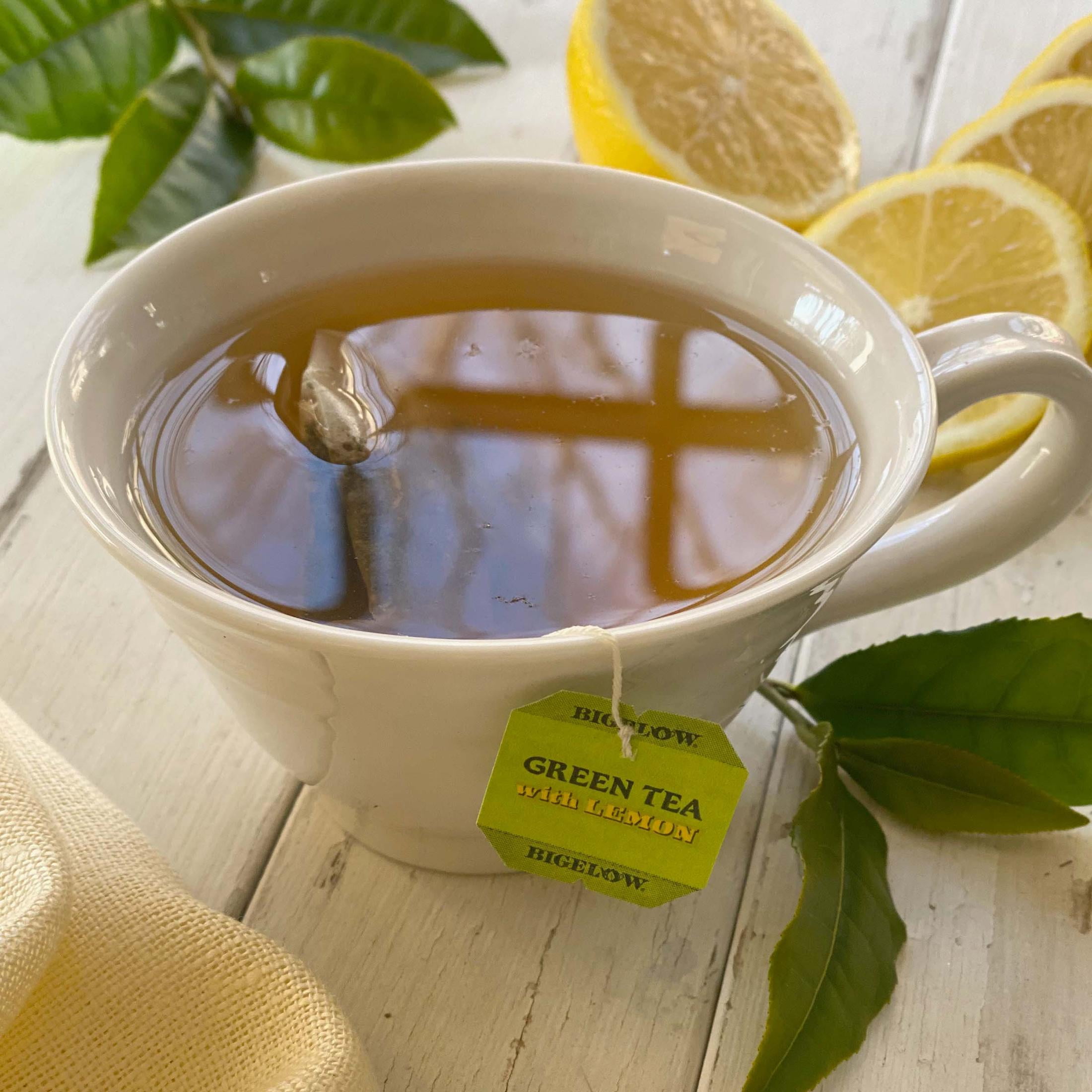 Bigelow Green Tea With Lemon, 20 Ct Tea Bags, 4 Pack