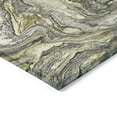 thumbnail image 3 of Addison Rugs Chantille Indoor/Outdoor Transitional Abstract Pewter Machine Washable Runner Rug, 2'3" x 7'6", 3 of 8
