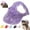 Purple, variant on HonestMatter Dog Sun Hat, Dog Baseball Cap Adjustable Chinstrap, Canvas Dog Hat for Medium Large Dogs, Outdoor Sport Pet Cap with Ear Holes, Yellow, Size XL