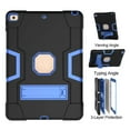 thumbnail image 5 of FIEWESEY iPad 10.2 9th Gen Case/iPad 10.2 8th Gen Case/iPad 10.2 7th Gen Case For Kids, iPad 10.2 Shockproof Case, Heavy Duty Hybrid Rugged Full Body with Kickstand Kids Friendly Case(Black/Blue), 5 of 7