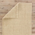 thumbnail image 6 of Jaipur Living Mayen Natural Solid Tan White Area Rug, 6 of 6