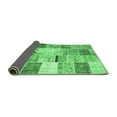 thumbnail image 2 of Ahgly Company Indoor Rectangle Patchwork Emerald Green Transitional Area Rugs, 8' x 12', 2 of 4