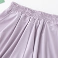 thumbnail image 5 of Favoffer Boys Girls Ice Silk Cool Feeling Sports Shorts Elastic Waist Loose Casual Summer Bottoms Outdoor Beach Daily Wear, 5 of 9