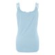 thumbnail image 5 of Playeras,Blusas y Tops,Ropa para Mujer Mujeres camisetas sin mangas Dressy Casual Mujeres Verano Casual Color sólido Cuello en V Chaleco Camisola Camiseta Top (Blue, XXL), 5 of 6