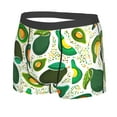 thumbnail image 5 of Goofa Green Avocado Printed Men's Boxer Briefs Underwear, Moisture-Wicking Underwear, Trunk,Soft and Breathable Cotton Underwear-Large, 5 of 9