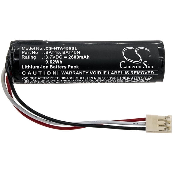 2600mAh HT Instruments YABA0003HT1 BAT45 BAT45N Battery for THT46 PQA824 THT45