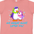 thumbnail image 4 of Inktastic My Great Aunt Loves Me Cute Penguins Girls Toddler T-Shirt, 4 of 5