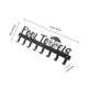 thumbnail image 2 of unbranded De Pared De Hierro Negro Para Colgar Toallas Ropa Sombreros Con Simple, 2 of 7