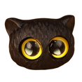 thumbnail image 3 of GUOOL Wooden Cat Charms Pendant Handicrafts DIY Decor Accessory Ornaments for Keychain B, 3 of 9