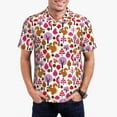 thumbnail image 1 of Fotbe Squirrel In The Forest Camiseta Polo de Golf para Hombre con Estampado – Camisa Deportiva Transpirable con Cuello Abotonado-X-Large, 1 of 6