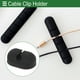 thumbnail image 2 of Clip de soporte de cable universal Unique Bargains, organizador de gestión de cables, 30.5x21x14mm, duradero, silicona, negro para tablero de coche, TV, laptop, escritorio de oficina, 2 of 7