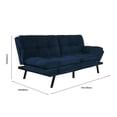 thumbnail image 3 of Sofá Cama Mainstays Memory Foam Azul, 3 of 4