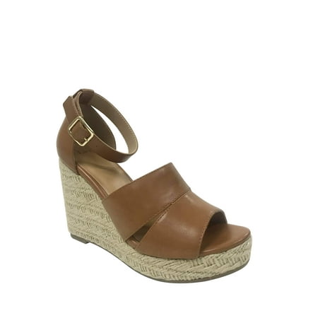 Women's Time And Tru Covered Wedge (Best Shoes Of All Time)