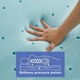 thumbnail image 6 of 3 Inch Gel Memory Foam Mattress Topper for Pressure Relief,Cooling Gel Infused Foam Mattress Topper, Premium Soft Cooling Sleep,CertiPUR-US and Oeko-TEX Certified - King, 6 of 7