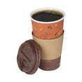 thumbnail image 6 of [600 Pack] Karat Paper Hot Cup, 20 oz Coffee Cups, Stock Print (C-K520), 6 of 7