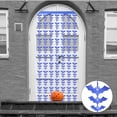 thumbnail image 4 of Matoen Halloween Party Decorations Black Bat Fringe Curtain Photo Booth Props Bats Halloween Backdrop, 39.3"x78.7", 4 of 5