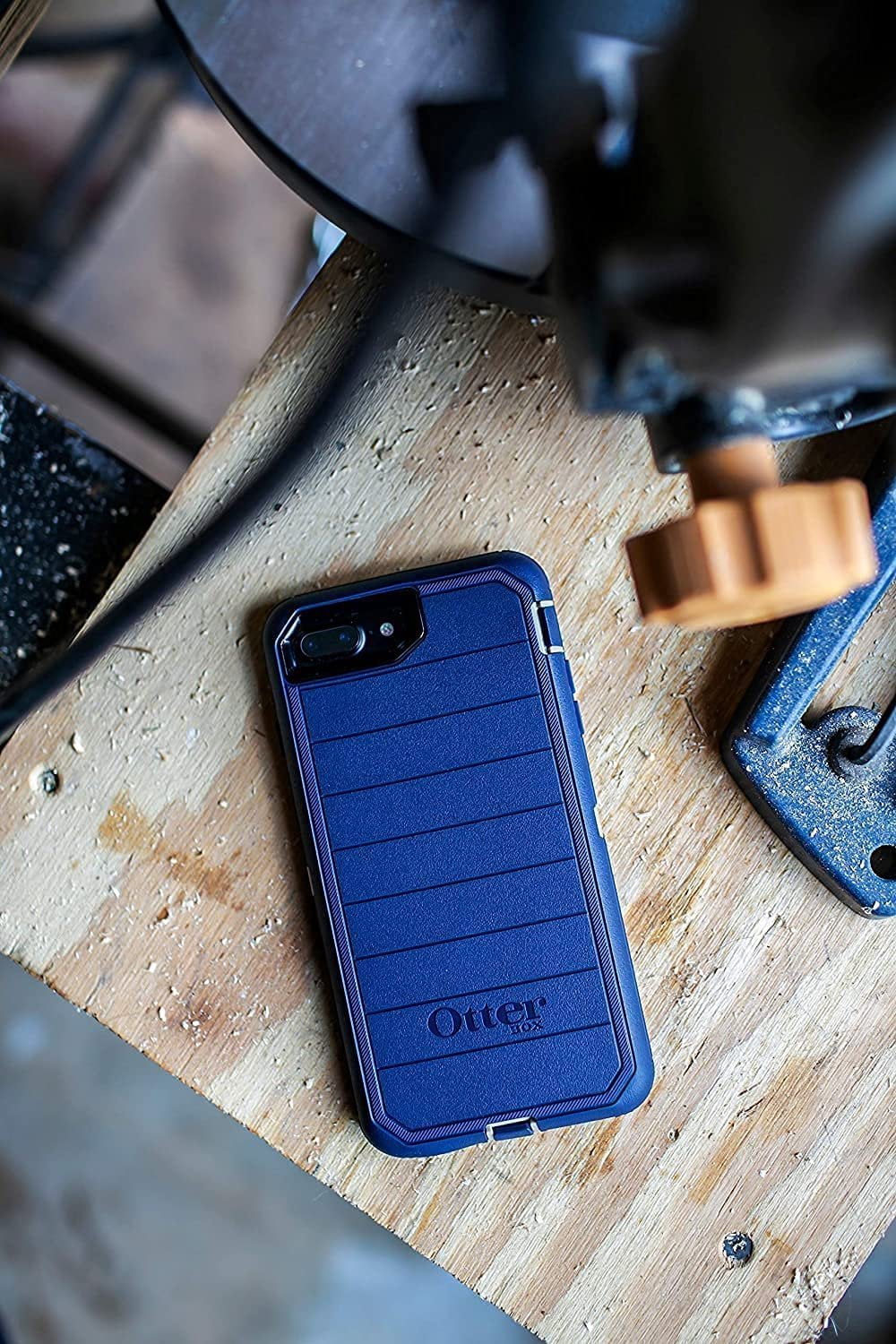 OtterBox Defender Series Rugged Case for iPhone 13 NOT Mini/Pro/Pro Max Case Only - Non-Retail Packaging - Happy Purple - with Microbial Defense
