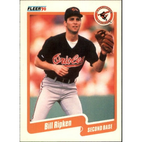 1990 Billy Ripken Fleer Baseball Card #186